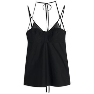 NWT Victoria Beckham • double layer silk cami top